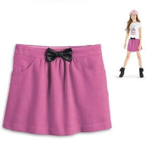 American Girl Doll Grace Thomas Pink Purple Meet Skirt For Girls Size 6